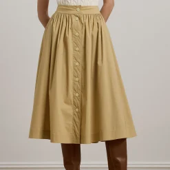 Outlet Draybe Button Skirt Women Skirts