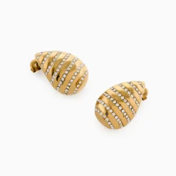 Sale Dual Radiance Dome Hoop Earrings Women Earrings