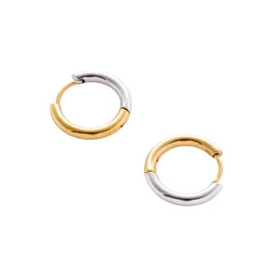 Hot Duo Huggie Hoop Earrings Women Earrings