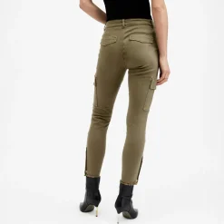 Sale Duran Mid-Rise Skinny Cargo Jeans Women Denim