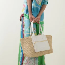 Outlet Easy Shopper Raffia Tote Bag Women Top Handle Bags|Tote Bags