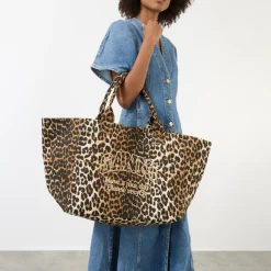Sale Easy Shopper XX Large Leopard Tote Bag Women Tote Bags