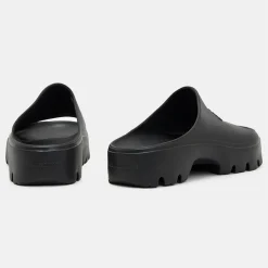 New Eclipse Logo Flatform Sliders Women Sandals