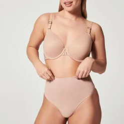 Online EcoCare Medium Control Seamless Shaping Thong Women Lingerie