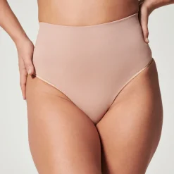 Online EcoCare Medium Control Seamless Shaping Thong Women Lingerie
