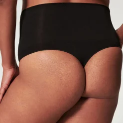 Clearance EcoCare Medium Control Seamless Shaping Thong Women Lingerie