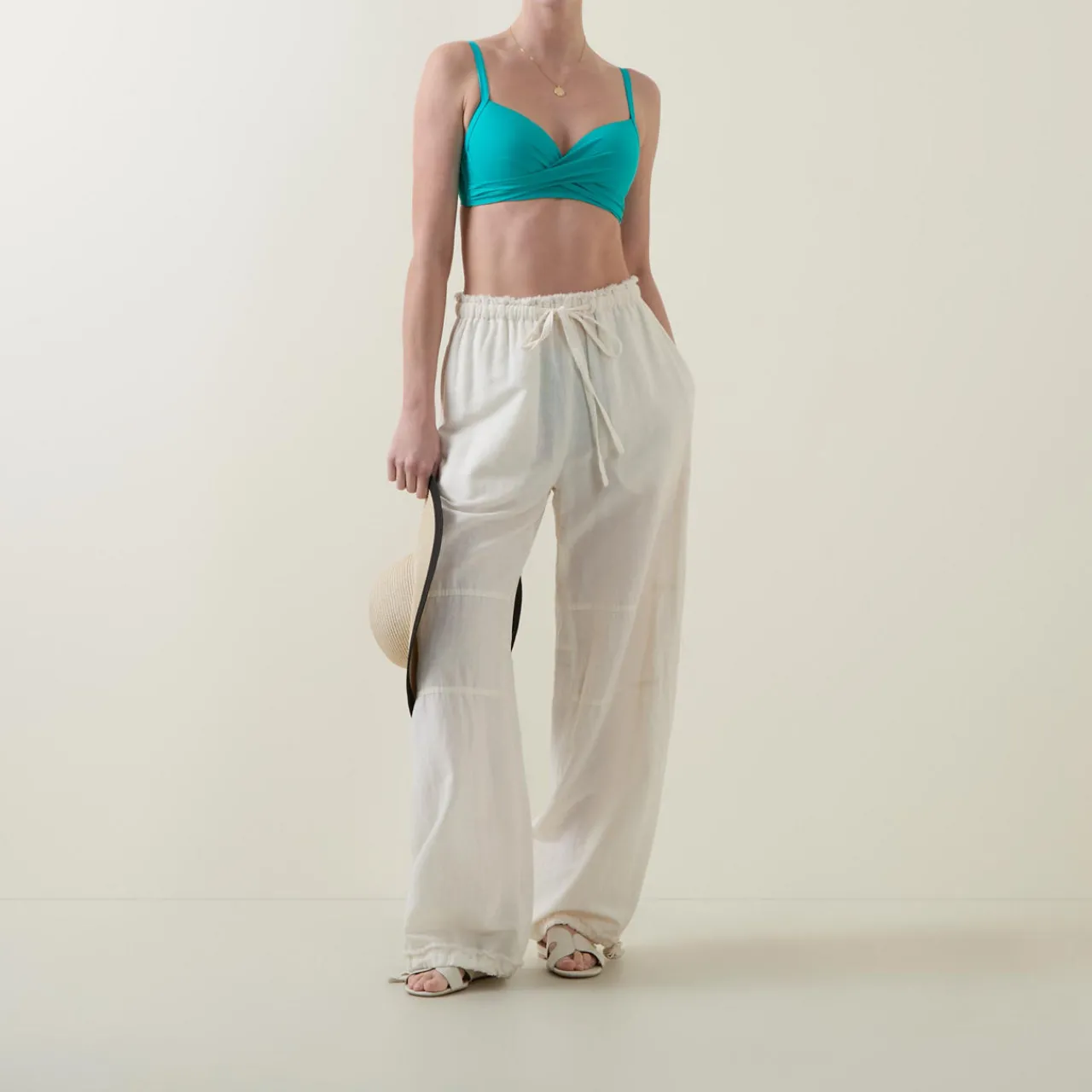 Online Ecoess Drawstring Bikini Briefs Women Swimwear & Beachwear