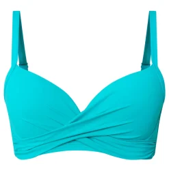 Online Ecoess Wrap-Front Bikini Top Women Swimwear & Beachwear