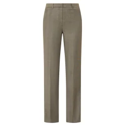 Hot Edison Herringbone Straight Leg Trousers Women Trousers & Shorts