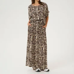 Discount Edita Amber Leopard Skirt Women Skirts
