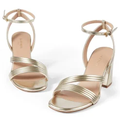Sale Edita Metallic Heel Sandals Women Heels