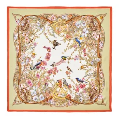 New Edwardian Garden Silk Scarf Women Scarves
