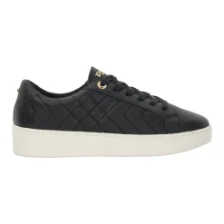 Hot Egent Quilted Platform Lace-Up Trainers Women Trainers