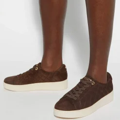 Online Egent Quilted Platform Trainers Women Trainers