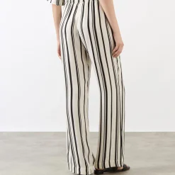 Elain Striped Wide Leg Trousers Women Trousers & Shorts