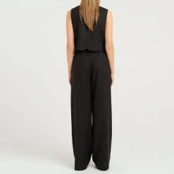 Best Elarah High-Rise Wide-Leg Trousers Women Trousers & Shorts
