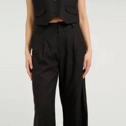 Best Elarah High-Rise Wide-Leg Trousers Women Trousers & Shorts