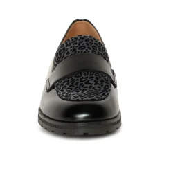 Sale Elder Patent Leopard Loafers Women Loafers