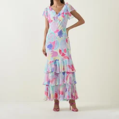 Discount Eleanor Tulip Ruffled Dress Women Dresses