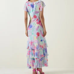 Discount Eleanor Tulip Ruffled Dress Women Dresses