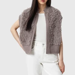 Elias Loop Gilet Women Coats & Jackets