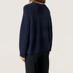 New Eliette Ribbed Sweater Women Sweaters & Cardigans