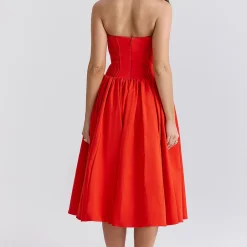 Discount Elizabeth Strapless Sundress Women Dresses