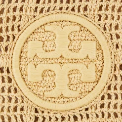 Ella Crochet Logo Pouch Bag Women Clutch Bags