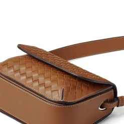 Hot Ella Leather Weave Crossbody Bag Women Crossbody Bags
