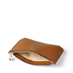 New Ella Medium Smooth Leather Pouch Women Clutch Bags