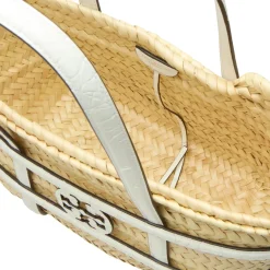 Ella Small Straw Basket Bag Women Top Handle Bags|Tote Bags