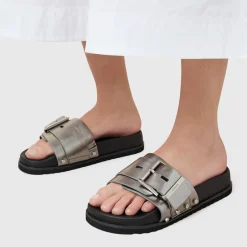 Clearance Ellie Stud Sliders Women Sandals