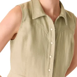 Online Ellis Western Linen Jumpsuit Women Jumpsuits