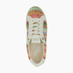 Hot Ellise Rainbow Woven Trainers Women Trainers