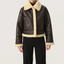 Hot Elora Shearling Jacket Women Coats & Jackets