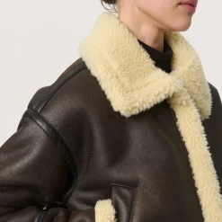 Hot Elora Shearling Jacket Women Coats & Jackets