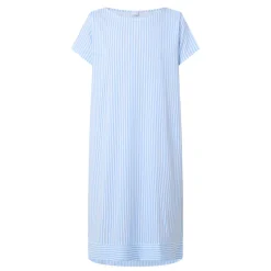 Best Elva Stripe Night Dress Women Sleepwear