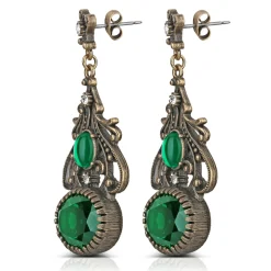 Clearance Embellished Fob Drop Earrings Women Earrings