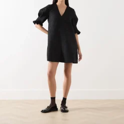 Embellished Jacquard Mini Dress Women Dresses|Mother Of The Bride