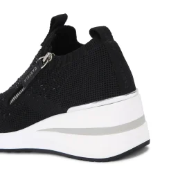 Outlet Embellished Zip-Knit Platform Trainers Women Trainers