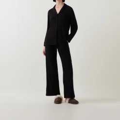 Best Emilia Ribbed Pyjama Set Women Sleepwear