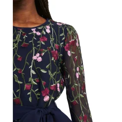 Best Emmy Floral Flared Mini Dress Women Dresses
