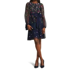 Best Emmy Floral Flared Mini Dress Women Dresses