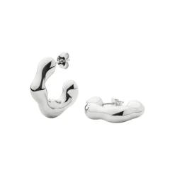 New Eny Puffy Medium Hoop Earrings Women Earrings