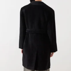 Best Eolico Belted Wrap Coat Women Coats & Jackets
