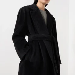 Best Eolico Belted Wrap Coat Women Coats & Jackets