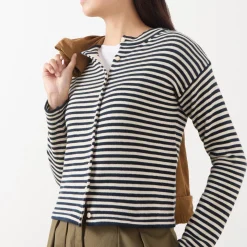 Sale Eritea Stripe Cardigan Women Sweaters & Cardigans