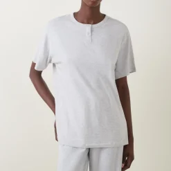 Outlet Essential Henley Pyjama Top Women Sleepwear
