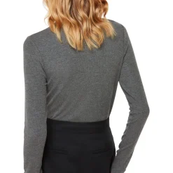 Outlet Essential Ribbed Polo Neck Women Sweaters & Cardigans