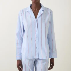 Hot Essential Striped Pyjama Top Women Sleepwear